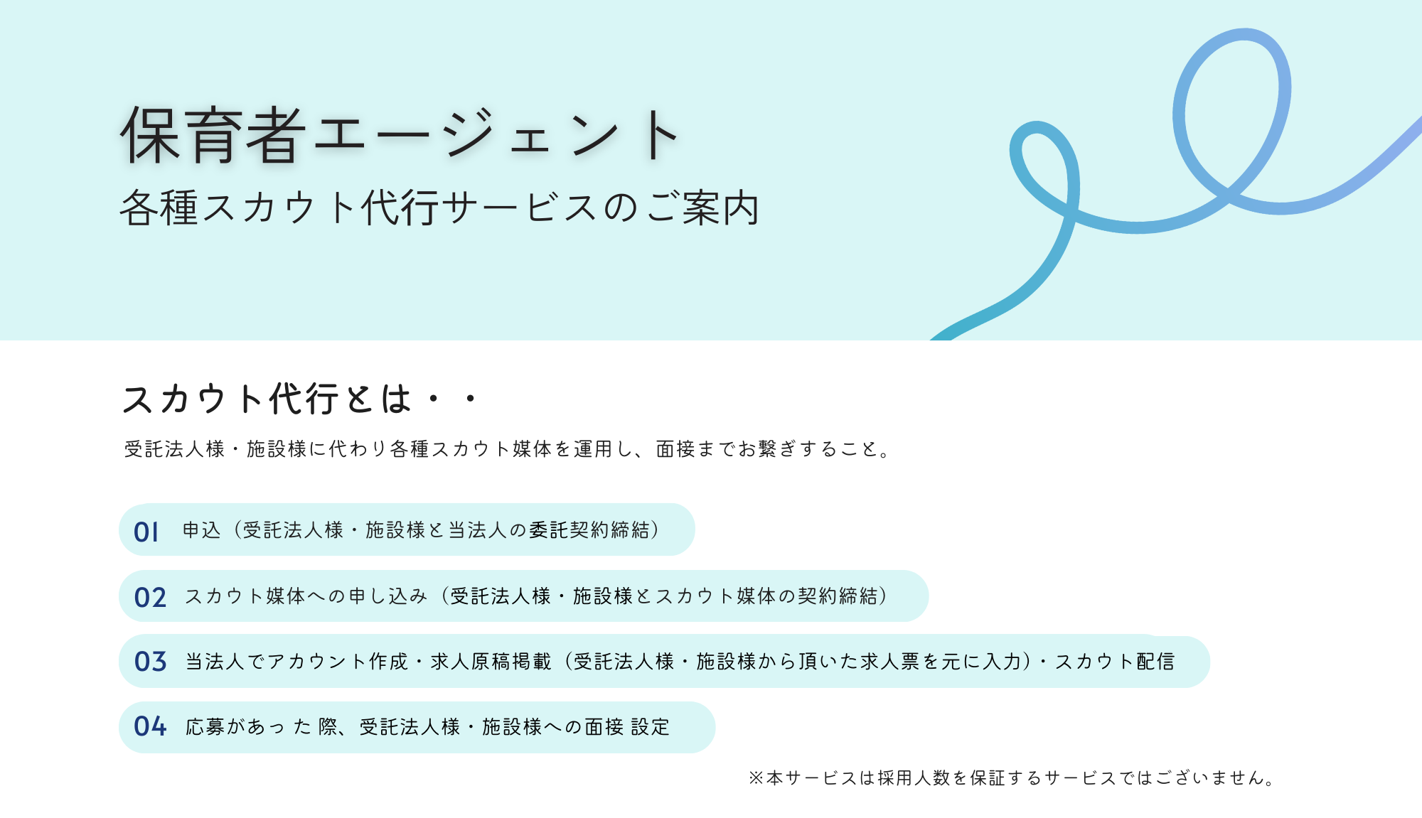 スカウト代行